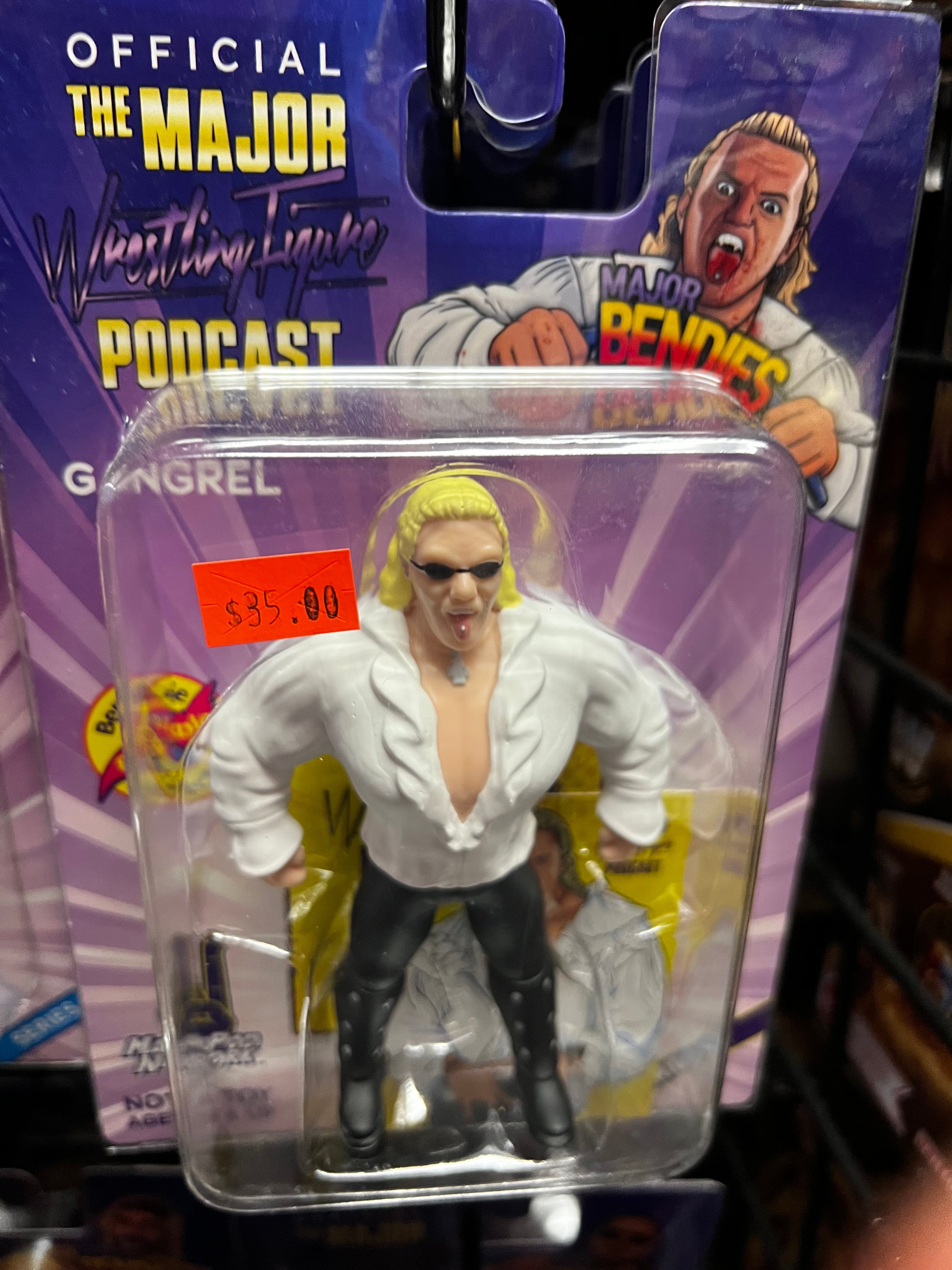 Gangrel Series 3 Major Bendie Omega Level Toys Comix